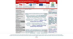 Desktop Screenshot of bip.ugkrzywcza.pl